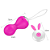 MINI VIBRADOR CAPSULA BALL AVELUDADO COM CONTROLE SEM FIO - Imagem 3