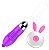 MINI VIBRADOR CAPSULA TONGUE AVELUDADO COM CONTROLE SEM FIO - Imagem 2