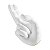 VIBRADOR FORMATO DE MÃO COM DEDILHAR VEM CÁ E AQUECIMENTO GOLDEN RIGHT HAND - Imagem 2