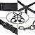 HARNESS DE COURO COM ALGEMAS DE BRAÇO E COXA SI - Imagem 5