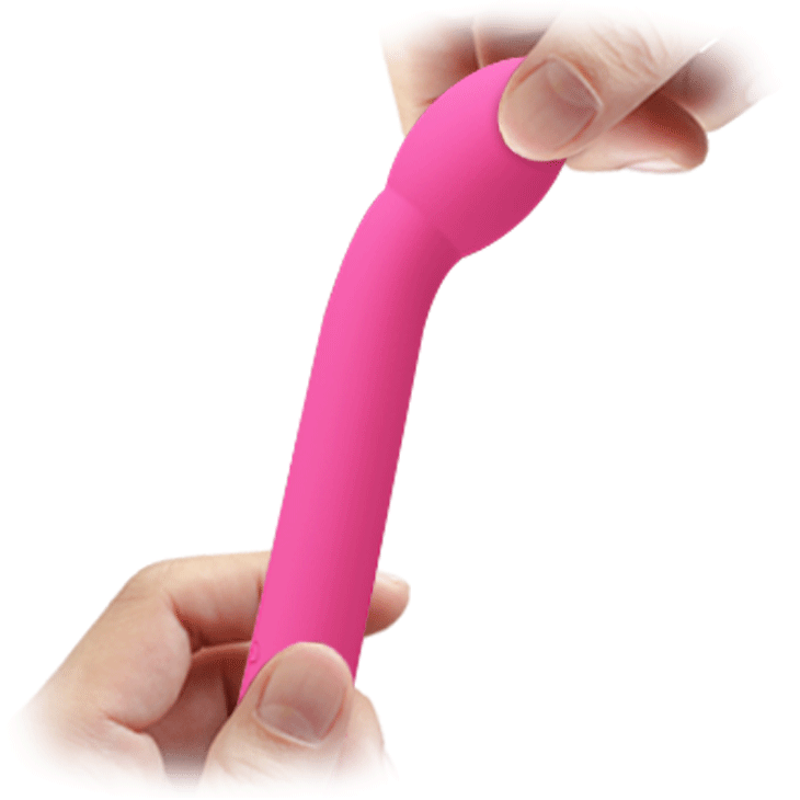 MINI VIBRADOR DE PONTO G LOGAN PRETTY LOVE - Imagem 3