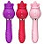 VIBRADOR DE PONTO G E CLITÓRIS ROSA COM LÍNGUA KIRA - Imagem 1