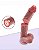 PENIS SUPER REALISTICO COM VENTOSA 21.0X3.6 SI - Imagem 4
