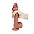 PÊNIS SUPER REALISTICO COM DUPLA CAMADA GET LUCKY 8.0" - Imagem 2