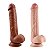 PÊNIS SUPER REALISTICO TOQUE DE PELE E DUPLA CAMADA 9.5" SI - Imagem 8