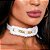 COLEIRA CHOKER EM PELÚCIA PERSONALIZÁVEL - Imagem 3