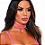 COLEIRA CHOKER EM PELÚCIA PERSONALIZÁVEL - Imagem 8