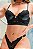 CONJUNTO EM CIRRE E RENDA COM BOJO PRETO - Imagem 2