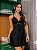CAMISOLA EM RENDA SAMANTHA PRETA - Imagem 1