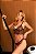 CONJUNTO LUXO CROPPED RENDADO SEM BOJO CAPUCCINO - Imagem 8
