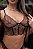 CONJUNTO LUXO CROPPED RENDADO SEM BOJO CAPUCCINO - Imagem 3