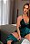 SHORT DOLL LUXO EM CETIM E RENDA JADE - Imagem 2