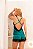 SHORT DOLL LUXO EM CETIM E RENDA JADE - Imagem 5