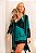 SHORT DOLL LUXO EM CETIM E RENDA JADE - Imagem 8