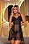 CAMISOLA COM BOJO LUNA + FIO PERSONALIZAVEL PRETO - Imagem 1