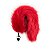 PLUG ANAL PEQUENO RABO DE RAPOSA VERMELHO SI - Imagem 1