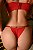 CONJUNTO PERSONALIZAVEL CROPPED BORDADO CORAÇÃO GRANDE VERMELHO - Imagem 3