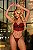 CONJUNTO PERSONALIZAVEL CROPPED BORDADO CORAÇÃO GRANDE PRETO E VERMELHO - Imagem 1