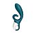 VIBRADOR VAGINAL E CLITORIANO COM APP HUG ME CINZA SATISFYER - Imagem 2