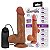 PÊNIS SUPER REALÍSTICO COM VIBRADOR BAHAMUT BAILE - Imagem 1