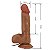 PÊNIS SUPER REALÍSTICO COM VIBRADOR BAHAMUT BAILE - Imagem 3