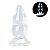 PLUG ANAL EM SILICONE ESCALONADO 16,0X10,0 CM SI - Imagem 2