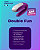 VIBRADOR DE CASAL COM CONTROLE REMOTO E APP DOUBLE FUN PRETO SATISFYER - Imagem 4