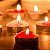 KIT 10 VELAS PEQUENAS DECORATIVAS CORAÇÃO VERMELHO RECHAUD - Imagem 2
