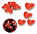 KIT 10 VELAS PEQUENAS DECORATIVAS CORAÇÃO VERMELHO RECHAUD - Imagem 5