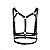 HARNESS COM COTORNO DE BUSTOS EM COURO 3 SI - Imagem 6