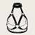 HARNESS COM CONTORNO DE BUSTO EM COURO E CORRENTES 2 SI - Imagem 7