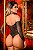 BODY LUXO ARRASTÃO COM STRASS Y2065 - Imagem 2