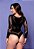 BODY MANGA LONGA ARRASTÃO PRETO YAFFA - Imagem 2