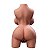 MASTURBADOR HERMAFRODITA MEIO CORPO COM SEIOS VAGINA E PÊNIS SI - Imagem 5