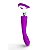 VIBRADOR SUGADOR E ESTIMULADOR SUGATOR 2 ROXO INTT - Imagem 4