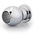 PLUG ANAL VAZADO EM METAL 6,5 X 4,5 CM SI - Imagem 3