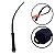 CHICOTE LUXO EM SILICONE 61CM SI - Imagem 1