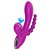 VIBRADOR ABEL TRIPLE STIMULATION ROXO INTT - Imagem 4