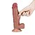 PÊNIS SUPER REALISTICO COM DUPLA CAMADA GET LUCKY 7.5" 20,3 X 4,0 CM - Imagem 3