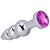 PLUG ANAL METAL ELF BALL COM JÓIA - Imagem 6