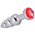 PLUG ANAL METAL ELF BALL COM JÓIA - Imagem 5