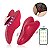 VIBRADOR DE CALCINHA COM CONTROLE VIA APP CORAÇÃO VERMELHO - Imagem 1