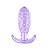 PLUG ANAL EM SILICONE COM TEXTURA BOLINHA 10,5X3,5CM SI - Imagem 5