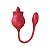 VIBRADOR ROSA COM LÍNGUA E PONTA VIBRATÓRIA SNAK TONGUE SI - Imagem 2