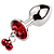 PLUG ANAL METAL PEQUENO COM SINO - Imagem 2