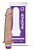 PÊNIS COM VIBRADOR INTERNO 18X4,4CM SEXY FANTASY - Imagem 1