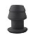 PLUG ANAL EM SILICONE VAZADO 7,3 X 3,5 CM - Imagem 2
