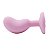 PLUG ANAL EM SILICONE FORMATO FEIJÃO COM PEDRA 9,3 X 3,0 SI - Imagem 3