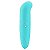 MINI VIBRADOR PONTO G EM ABS COM TEXTURA AVELUDADA - Imagem 7