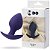 PLUG ANAL EM SILICONE COM PESO INTERNO INTT - Imagem 1